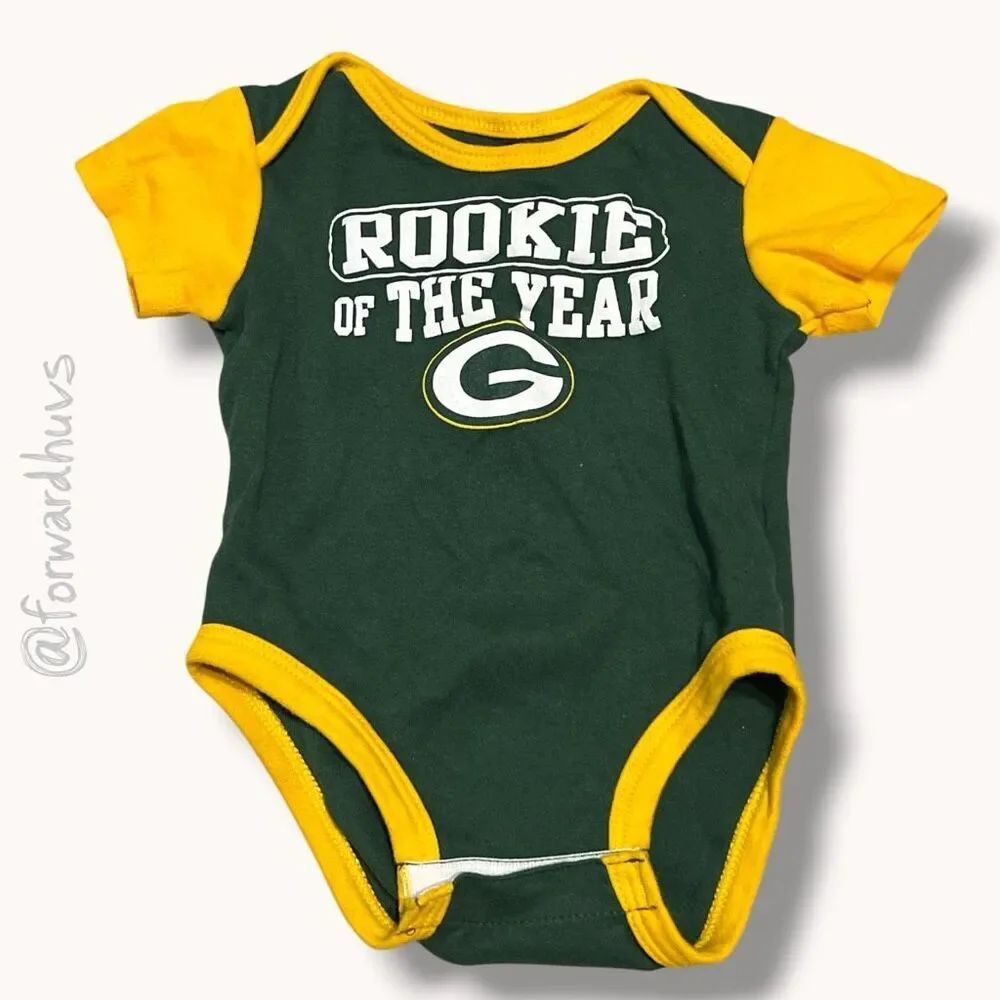NFL Green Bay Packers Rookie Of The Year Bodysuit 6-9M